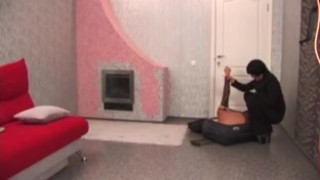 Flexible doll gets hard dildo sex in her pussy deep