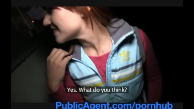 Preview 6 of Publicagent Lucy Gets My Big Cock In Her Behind The Train Station
