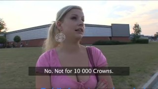 PublicAgent Natally shows me more than just her big boobs outdoor