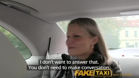 FakeTaxi Posh blonde falls for my out of gas trick