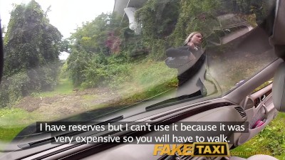 Preview 6 of Faketaxi Posh Blonde Falls For My Out Of Gas Trick