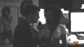 PornhubTV Cory Chase and Misty Stone Interviews at 2013 AVN Awards