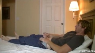 Angry Milf Jerks Off A Young Dude