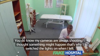FakeHospital Pretty patient was prepped by nurse now gets the full doctors