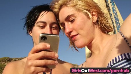 Nasty Australian lesbian threesome
