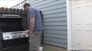 Blonde Schoolgirl Cum Blasted