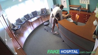 FakeHospital Lady sucks cock to save on medical bills