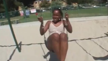 18 Year Old Ebony Girl Gets Fucked On Camera!