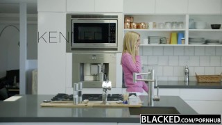 BLACKED Blonde Wife Kennedy Kressler Gets  a Big Black Cock