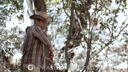 hd Fantasyhd - Cowgirl Dani Daniels rides dick at the farm