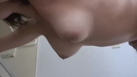 teen Japanese fuck and cum inside her pussy