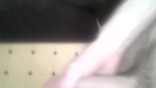 Stroking my cock