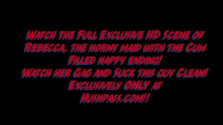 Rebecca sucks a cock like her Mom taught her too!!