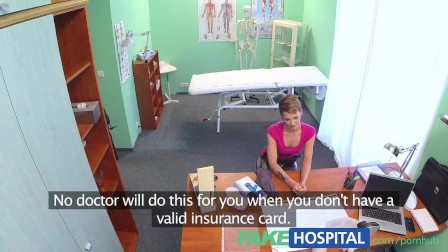 FakeHospital Short haired hottie has no insurance but a very tight pussy