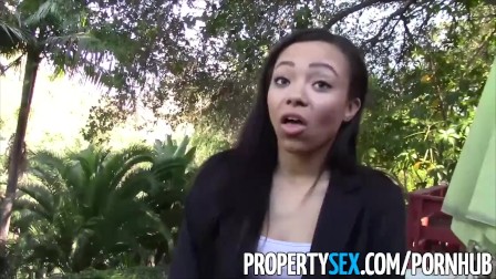 PropertySex - Rookie real estate agent fucks at open house homemade sex