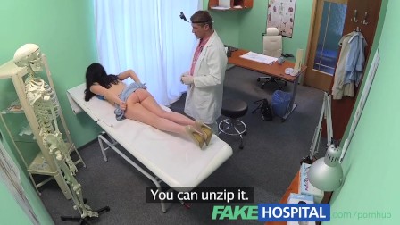 FakeHospital Doctor prescribes his cock to help relieve patients pain