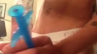 shooting lube up my hole
