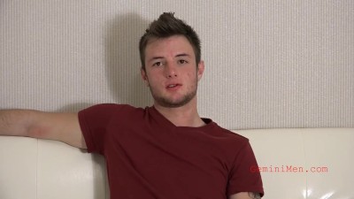 Alex's Audition- Young Straight Man Shows Cock, Ass, and Jerks Off