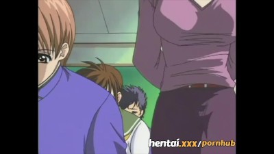 Hentai - Naughty teacher loves jerking off students - anal Mobile ...