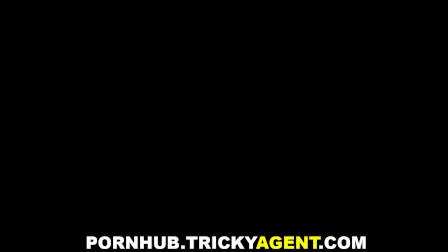 Tricky Agent - Modest blondy turns to be really starving for sex!