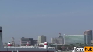 Long Beach Cum - Scene 1