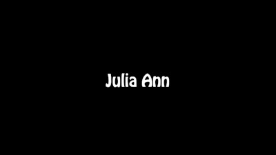 Sexy Milf Julia Ann is a Stocking Slut!