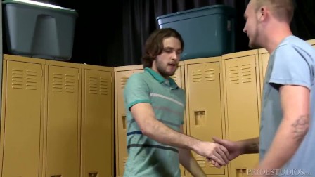 Cock Virgins First Gay Experience In The Locker Room