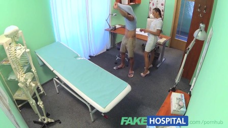 FakeHospital Ripped stud gets the nurses special treatment