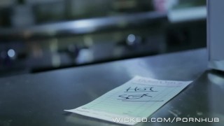 Wicked - Asa Akira gets some food truck cock