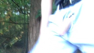 boy pissing and playing with his dick in public