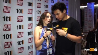 PornhubTV Nickey Huntsman Interview at 2015 AVN Awards