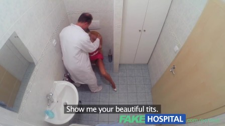 FakeHospital Slim blonde gets creampied after fucking in the hospital