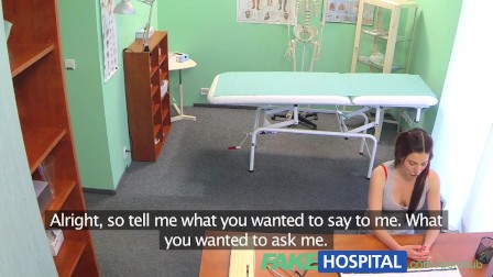 FakeHospital Gorgeous teen wants to learn how to have unprotected sex