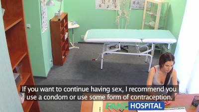 Preview 2 of Fakehospital Gorgeous Teen Wants To Learn How To Have Unprotected Sex