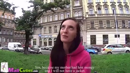 MallCuties - young amateur czech girls fucking on public