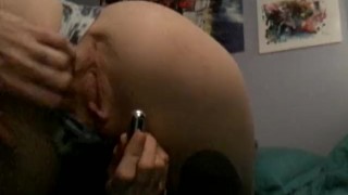 Bong rip and play time for good girl