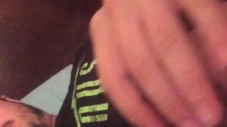 Straight male jerking 1st video