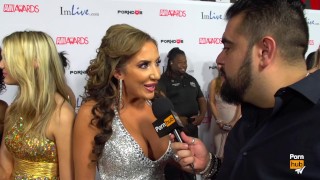 PornhubTV Richelle Ryan Red Carpet 2015 AVN Interview