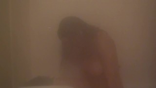 Steamy Shower Sex And Blowjob With Intense Orgasm And Cum Drinking @ Finish