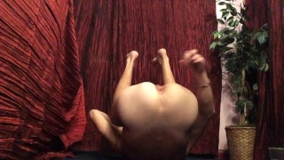 DROPPING A LIT CANDLE IN MY GAPING ASSHOLE
