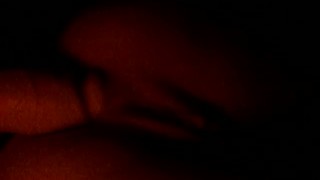Stretching my tight little Ass with bit vibrating dong's head! (;