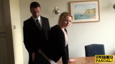 Preview 3 of Throatfucked Uk Sub Spanked Until Red Raw