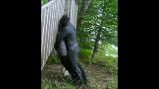 frogman outdoors verses dummy