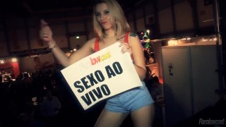 Susana e Lúcia Lavagem de Língua / Two Wet Pussies Live Show
