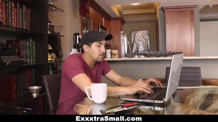 ExxxtraSmall - Extra Small Escort Stretched By A Huge Cock