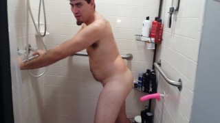 For my Gay and Bisexual fans (Solo Shower Anal)