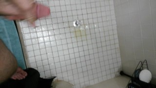 Pissing in the shower