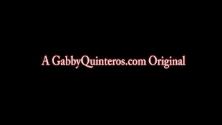 Gabby Quinteros Facialized By Black Cock