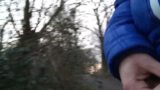 Shooting my load in public