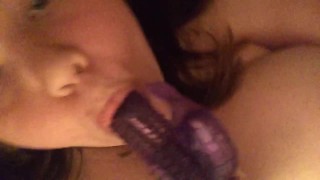 Bunnys Purple Dildo